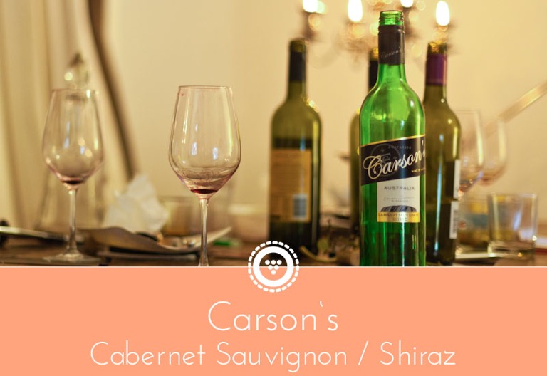 traubenpresse - Header zum Wein Carson's Cabernet Sauvignon und Shiraz