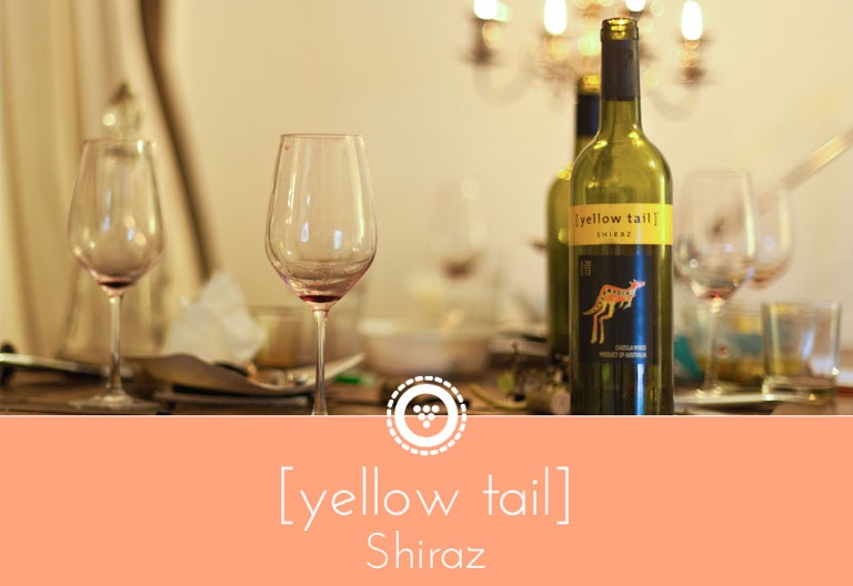 traubenpresse - Header zum Wein [yellow tail] Shiraz