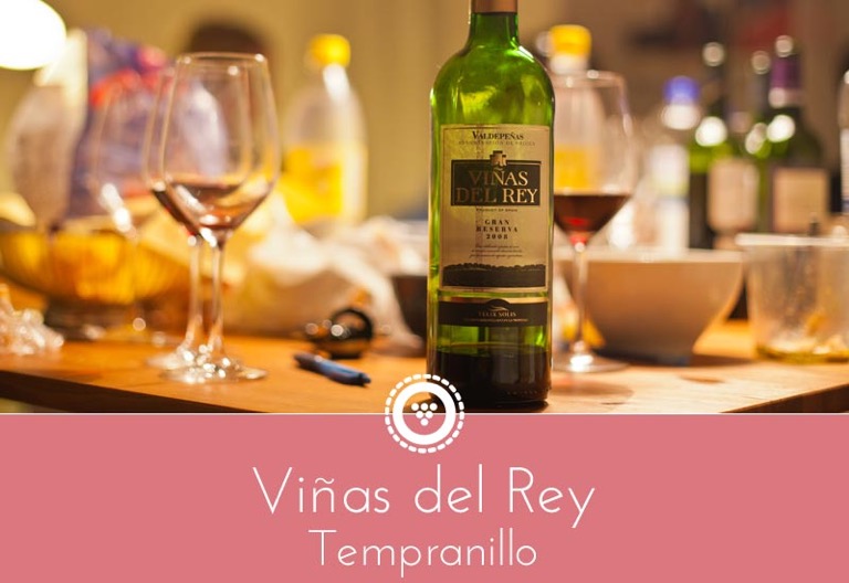 traubenpresse - Header zum Wein Viñas del Rey - Tempranillo