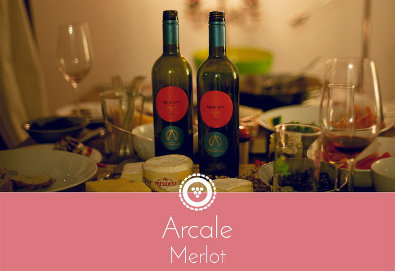 Traubenpresse - Header zum Wein Arcale